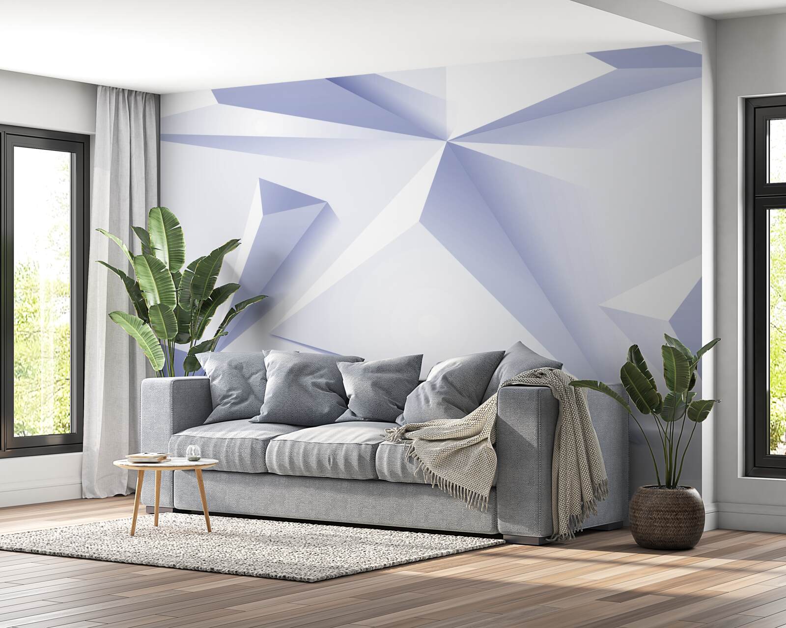 Fototapeta lekkie piramidy 3d