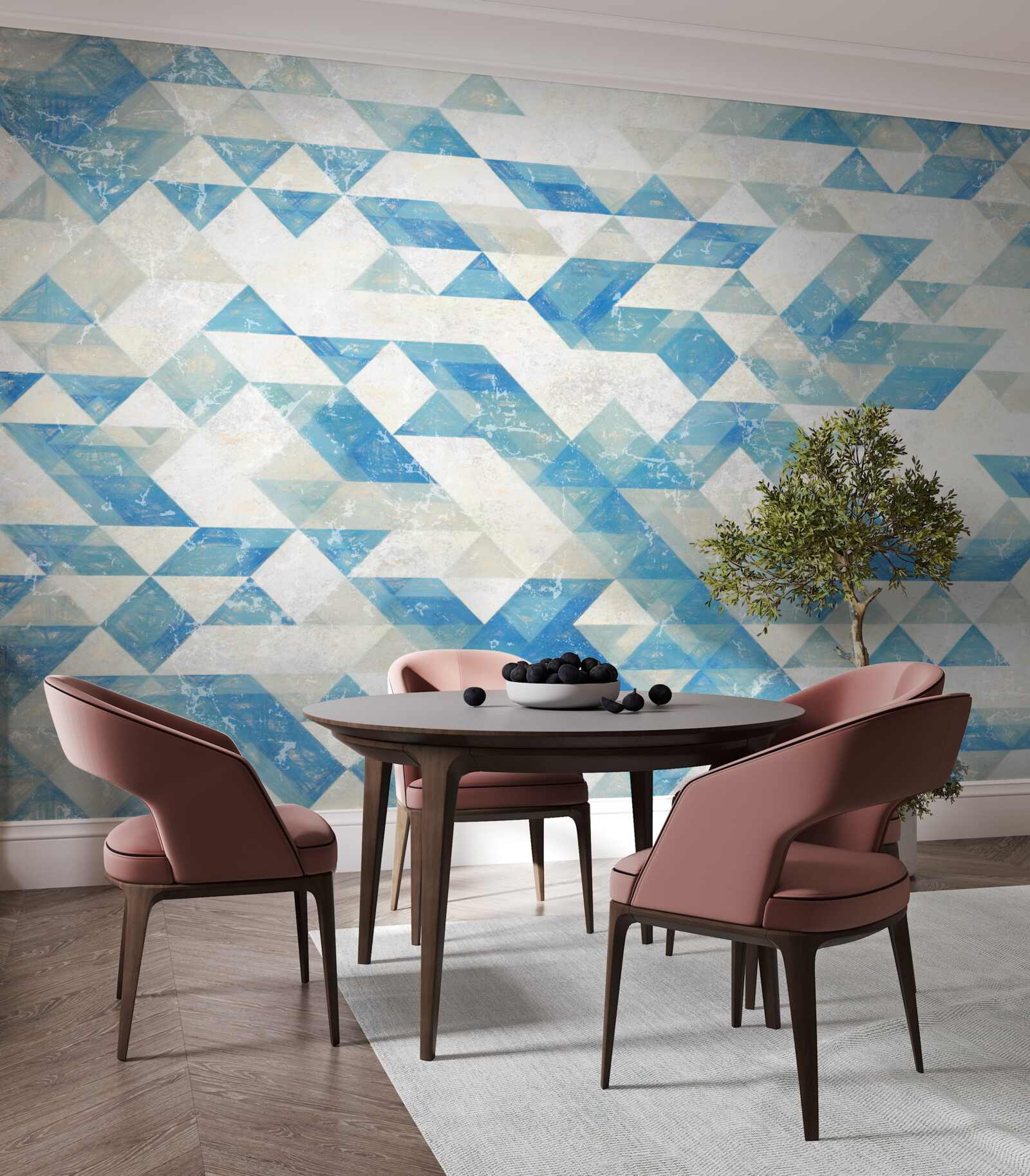 Fototapeta kształty geometryczne w abstrakcji
