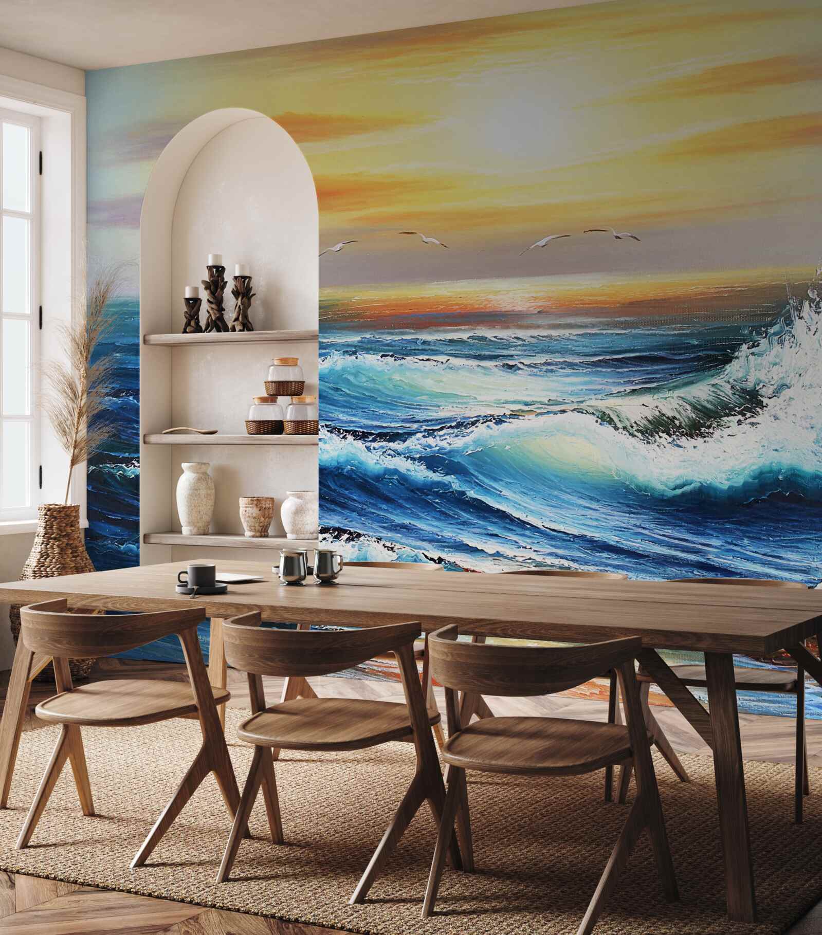 Fototapeta wściekłe fale oceanu