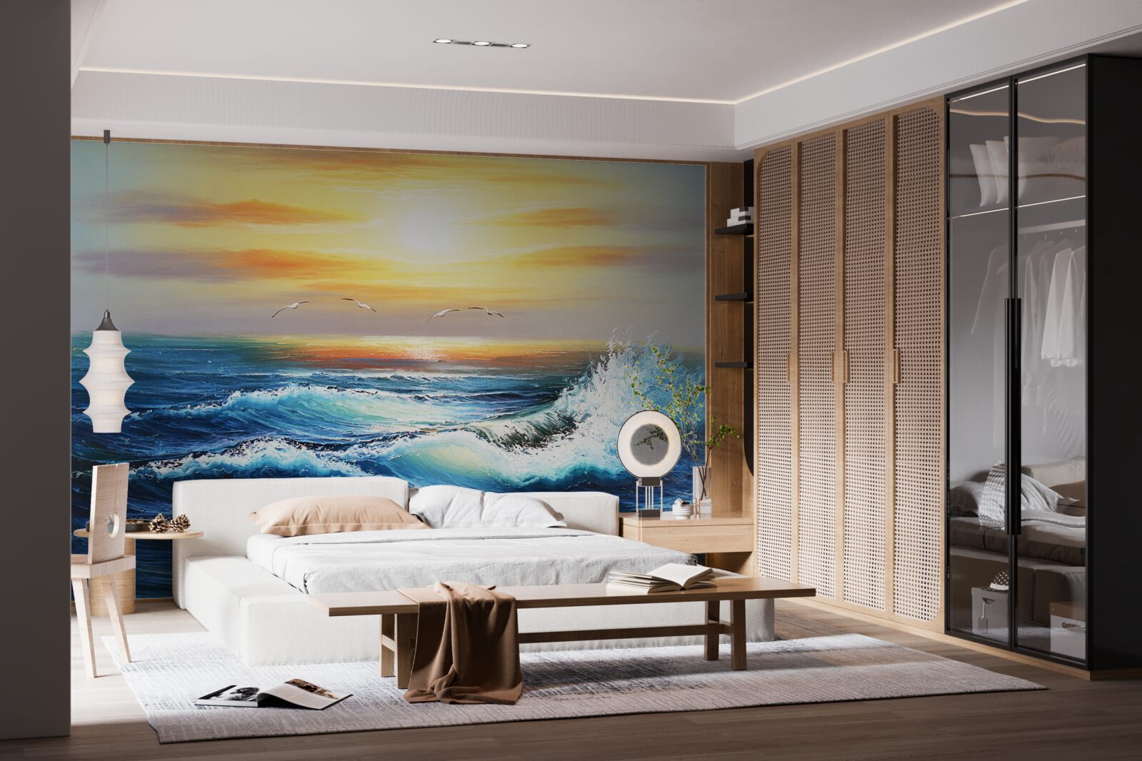 Fototapeta wściekłe fale oceanu