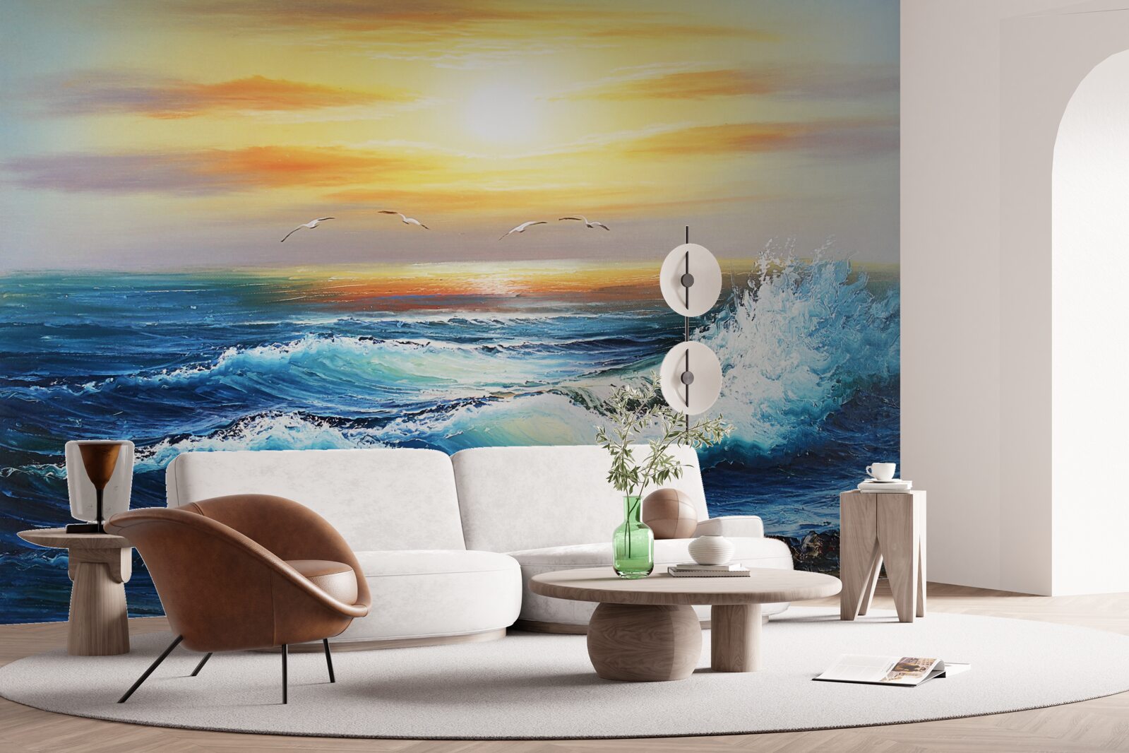 Fototapeta wściekłe fale oceanu