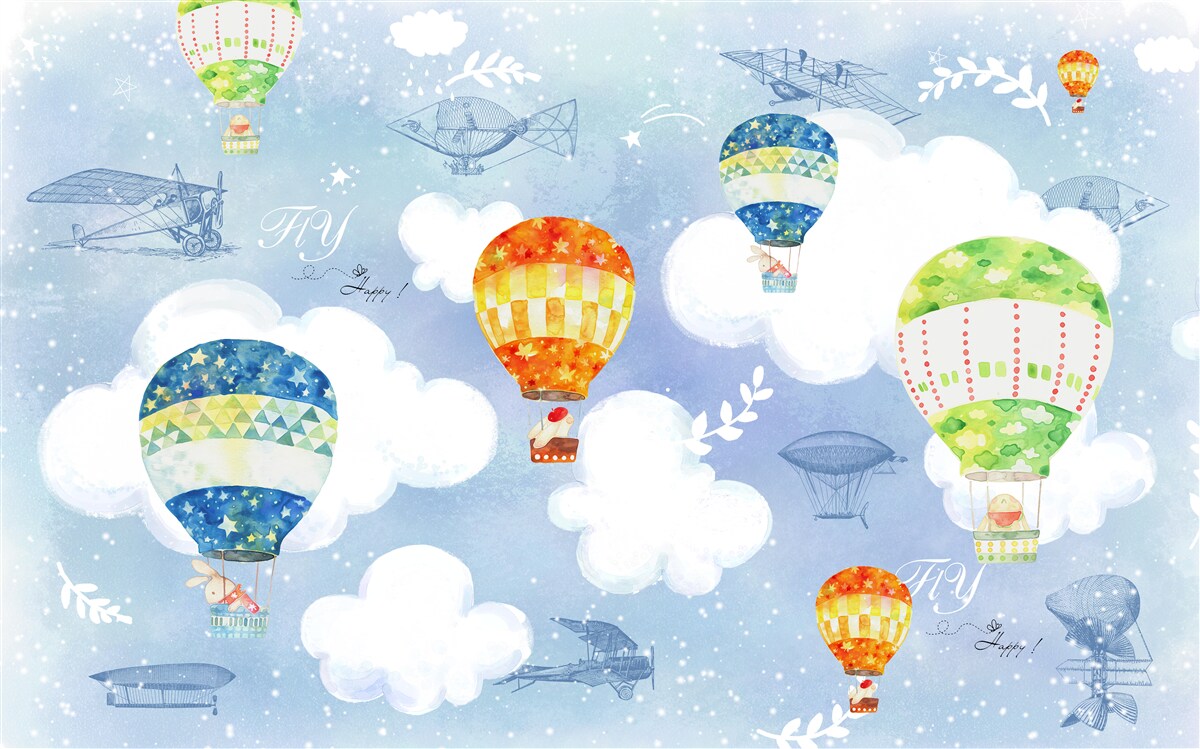 Fototapeta kolorowe balony