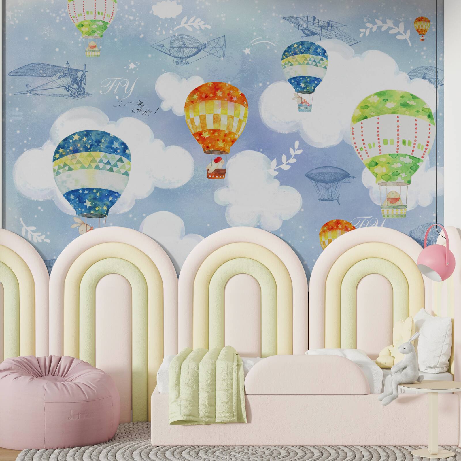 Fototapeta kolorowe balony
